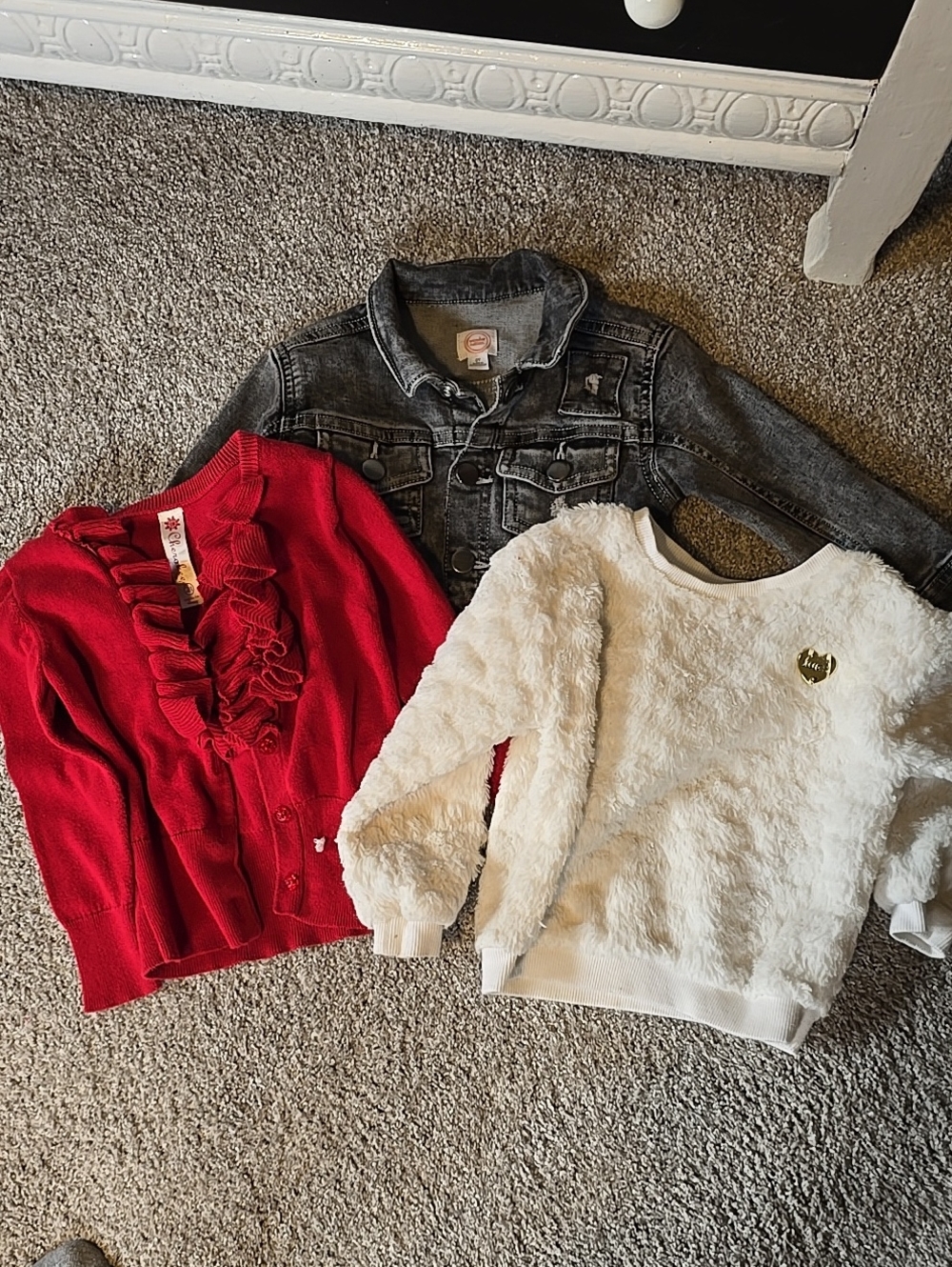 Juicy Couture, Jean Jacket, Sweater  Girls 2T